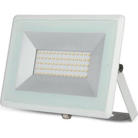 Projecteur LED Extérieur 50W IP65 BLANC IK06 - Blanc Neutre 4000 (1/5)