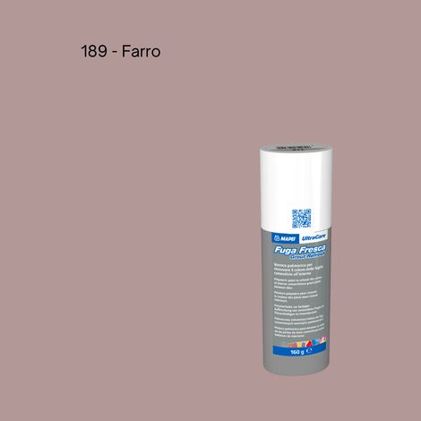 Rinnovo fughe sbiadite ripristinare pavimento ultracare fuga fresca 160 gr colore- farro - 189 - confezione 1