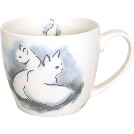 Tasse en Céramique chats en ombre