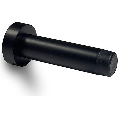 Türstopper aus schwarzem Aluminium 8 cm