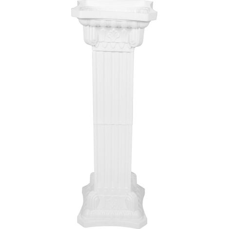 Élégantes colonnes vintage, parfaites pour mettre en valeur vos plantes d'intérieur préférées. (1/5)