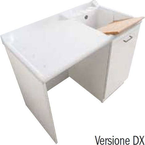 SCELTO DA DESIVERO Elegance mobile+lavatoio 109x60 con cesto vasca dx codice prod: DSV06783