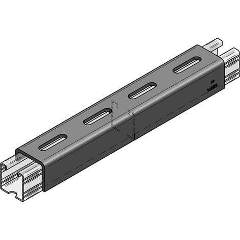 Profilé en C 45, 350 x 47 x 42 mm, trou oblong 13 x 50 mm