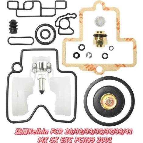 Reparatursatz für Keihin FCR 28/32/33/35/37/39/41 MX SX EXC FCR39 2001