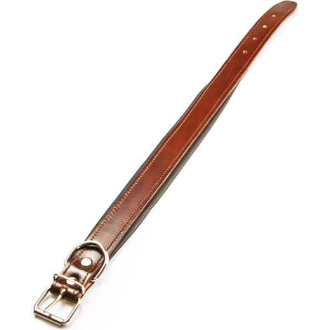 Utilia Pet COLLARE IN CUOIO FODERA IMBOTTITA  cm. 51x2,5 Utilia Pet (1/2)