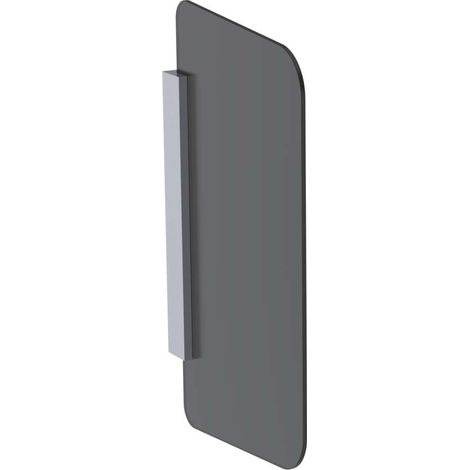 Geberit Zubehör - Urinaltrennwand, Glas Anthrazit 115.211.CD.1 (1/3)