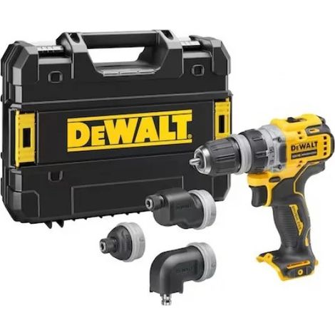 Trapano avvitatore multi-testina 12V DEWALT DCD703NT-XJ con valigetta (1/5)