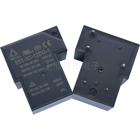 Hsin-Ta 953-1C-12DG-1 12V DC 30A electromagnetic power relay, new and original (Taiwan).