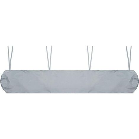 Housse de store, sac de protection étanche pour store, sac de rangement pour terrasse/jardin protégé contre les UV (4 mètres, gris) (1/4)