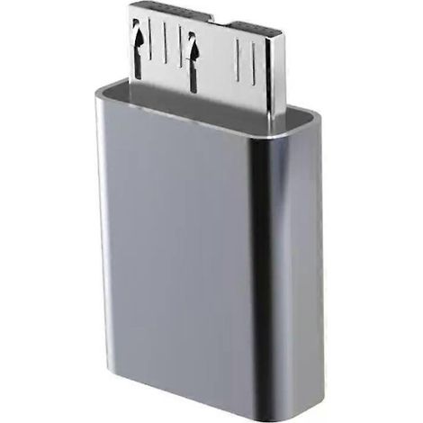 Micro-B-USB-C-30-Stecker auf Typ-C-Buchse Adapter Typ-C USB30 Micro-B Anschluss für externe Festplatte (HDD) (1/4)