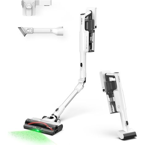 Tineco Pure One A50S Plus Aspirateur Balai sans Fil, Aspiration 185W, 70 Min d’Autonomie, Réservoir Plus Large de 1L, Brosse Motorisée 3DSense, Technologie Dura-Cyclone, Vient à Bout des Gros débris