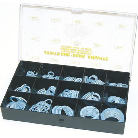 assortiment de joints cnk - sans amiante - coffret de 245 joints - gripp 291524