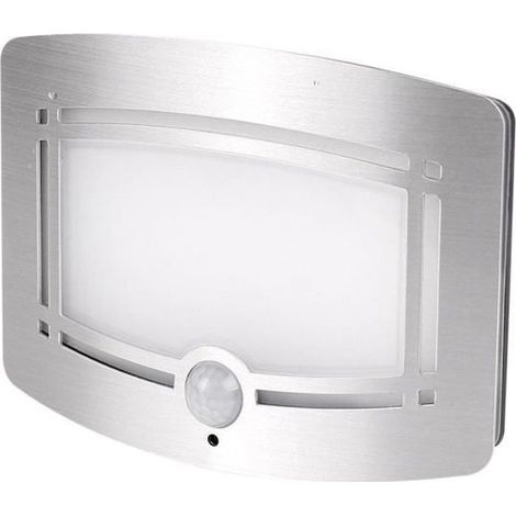 Detecteur de mouvement active applique murale LED Veilleuse sans fil a piles Auto On-Off pour le couloir voie escalier mur Lumiere (1/2)