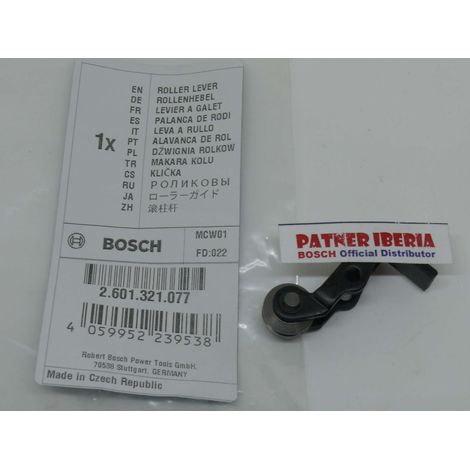 Original-Ersatzteil BOSCH 2601321077  Rollenhebel für GST-Modelle