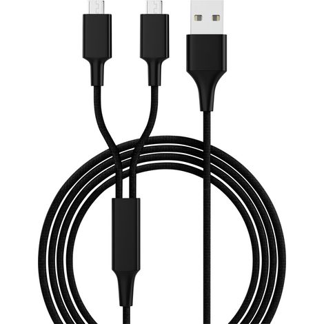 Smrter USB-Ladekabel  USB 2.0 USB-A Stecker, USB-Micro-B Stecker 1.20 m Schwarz  SMRTERHYDRADUOM