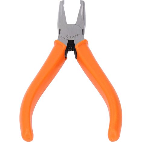 Pince coupante transversale angle droit mâchoire rasante 4mm acier chrome vanadium ressort automatique poignée antidérapante pour métal plastique bijouterie (1/5)