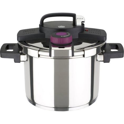 Olla a presión gsw easy click capacidad 6L diámetro 22cm (1/3)