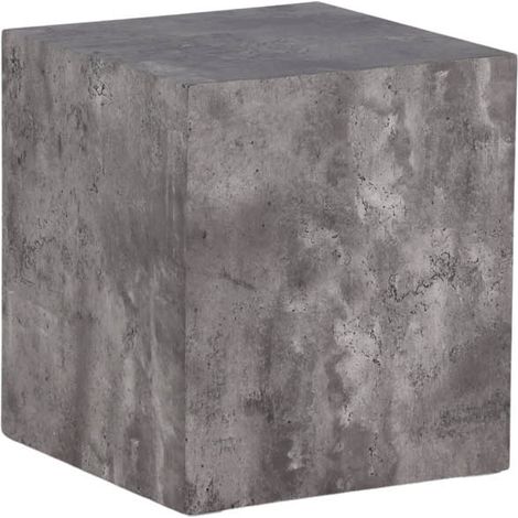 York table d'angle 40x40x45cm gris foncé. (1/5)