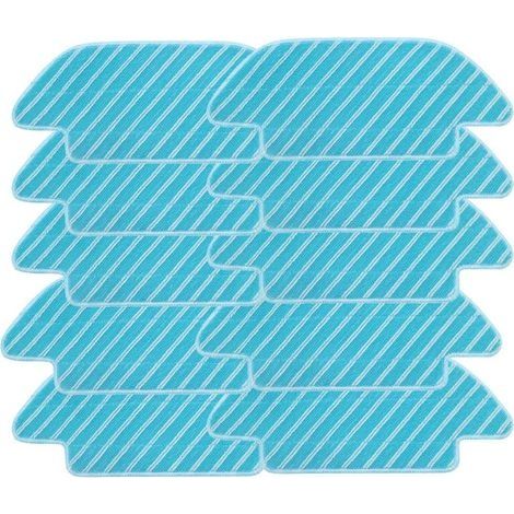 Nettoyage d'aspirateur Nettoyage Mop Tissu 10pcs Pour Cecototec Conga Series 4090 5090 (1/5)