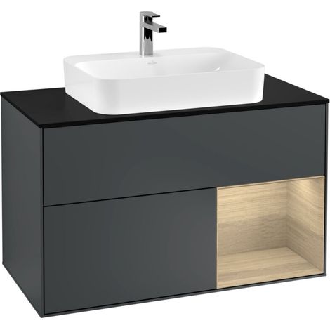 Villeroy & Boch G372PCHG Meuble sous-vasque Finion G37 (1/2)