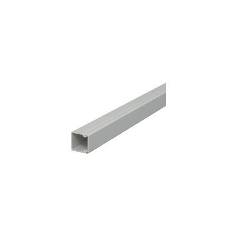 OBO Bettermann Wand- und Deckenkanal mit Bodenlochung 20x20x2000 Polyvinylchlorid sepiabraun RAL 8014, 2 Meter, 6025129 (1/2)