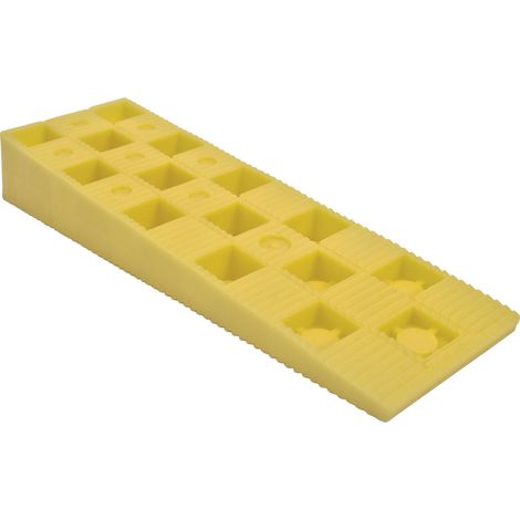 Primo Kunststoffkeil Gelb 6 Stück Leisten