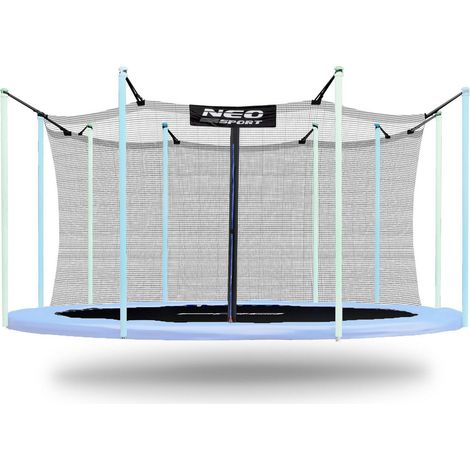 Innenschutznetz Neosport 465 cm 15 Fuß 10 Pfosten