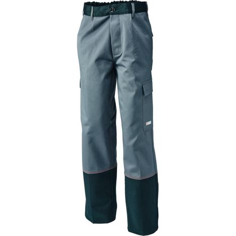 Pantaloni da scudo di saldatura. Taglia 60.gris/nero (1/5)