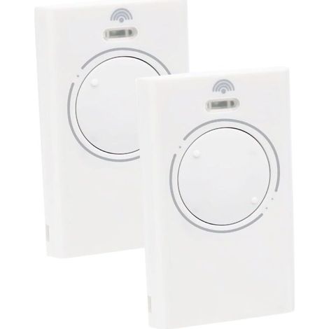 Télécommande porte de garage 2 canaux 868 MHz – Lot de 2 émetteurs compatibles XT2 & XT4 SLH LR avec Rolling Code (1/5)