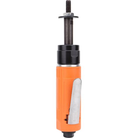 Meuleuse pneumatique industrielle 1/4 pouce, outil de polissage et de meulage à air comprimé, 4000 tr/min (orange) (1/5)