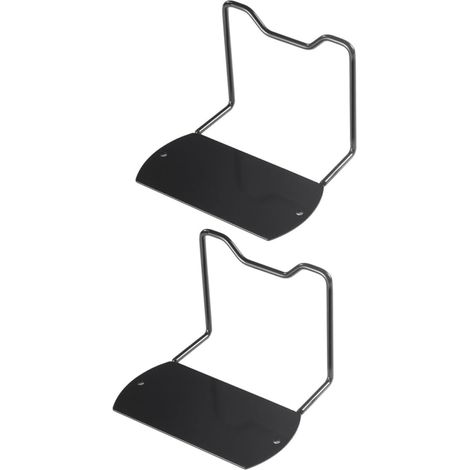 Clips de matelas antidérapants en fer noir , fixation réglable pour (1/5)
