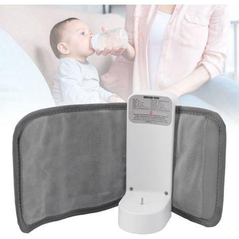 Chauffe-biberon portable à température constante, affichage numérique, chauffe-biberon intelligent, chauffe-biberon sans fil, chargement USB. (1/5)