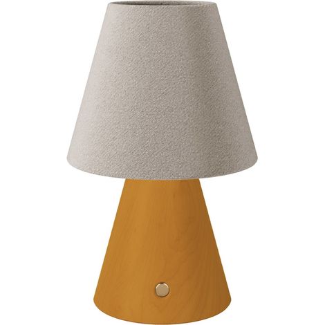 Lampe de poche rechargeable Cabless11 avec ampoule en forme de goutte d'eau et abat-jour