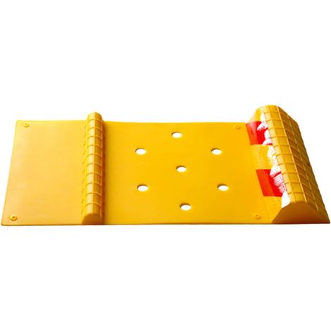 Mat de stationnement du Garage - Stoppers Wheel Stoppers Guides de stabilisateur de Roue à Haute visibilité Arrêt pour Les Chariots de Golf SUV de berline Automobile Camion Automobile (1/5)