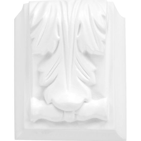 1 Ornament - Stuck aus PU, stoßfest & hart - Dekoration Grand Decor - große Auswahl: A613 - Konsole (1/5)