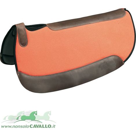 Braun - Double Cotton Pioneer Barrel Westernsattel mit Pivilene Polsterung (1/3)