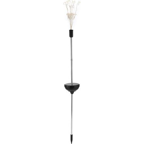 Lampe Solaire - Forme Feu d'Artifice - Commande par Capteur de Luminosité - Pour Jardin Extérieur - 2 Pièces (1/5)