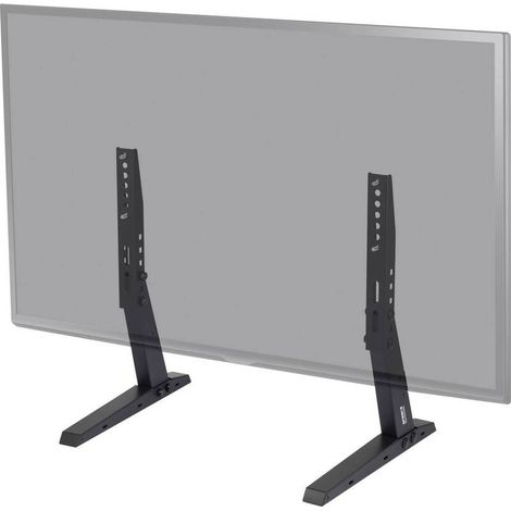 [NEUWERTIG] B-Ware SpeaKa Professional TV-Standfuß Fernseher Halterung 33-94cm schwarz starr 35kg (1/2)