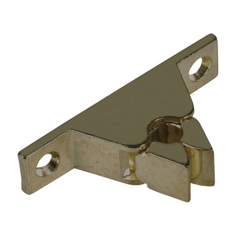 FERMAPORTA A PINZA - OTTONE BRONZATO MM 60X14 H.MM 30- 10 pezzi