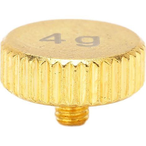 Contrepoids De Cartouche Phono En Alliage D Aluminium Plaqué Or +4g Pour Platine Vinyle Sl 1200 Sl 1210 (1/5)