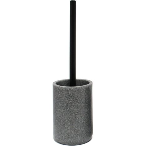 Brosse WC Design "Granite" 40cm Gris (1/4)