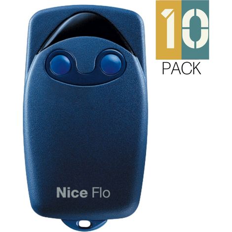 FLO2 Télécommande 2 canaux NICE Pack de 10