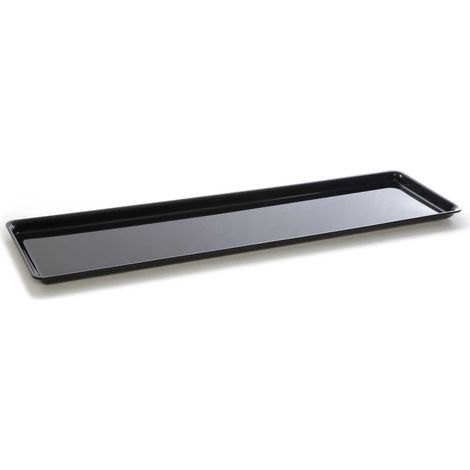 Plat en Plexiglas grande surface Noir 580x205x17mm - Matériel CHR Pro