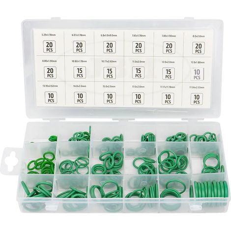 Assortimento o-ring Jbm o-ring assortment 270 pezzi gomma