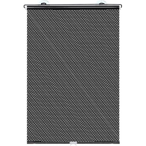 Stores plissés à ventouses Protection solaire enroulable sans perçage Isolation thermique et protection solaire, idéaux pour les cuisines, salles de bains, bureaux et voitures Gris 45 x 125 cm (1/3)