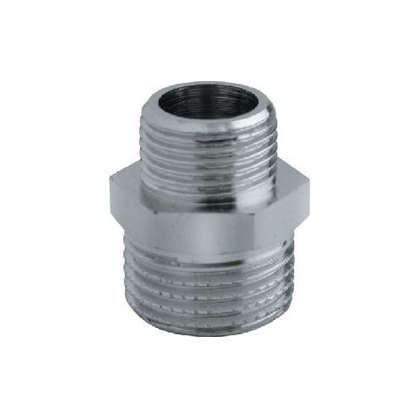 NIPPLES RIDOTTO OTTONE CROMATO 1/8 x 1/4