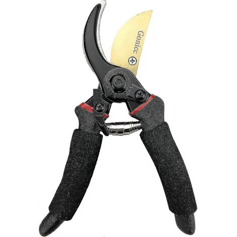 Sécateur professionnel premium en titane 8" (gpps-1003), ciseaux à main, cisailles de jardin. (1/4)