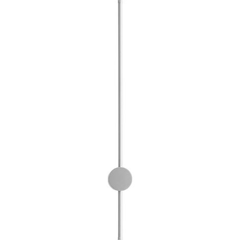 Lampada a parete Enila A LED 20W 1410lm 3000K dimmerabile taglio di fase+push, montatura alluminio bianco, design moderno - Gealuce (1/5)