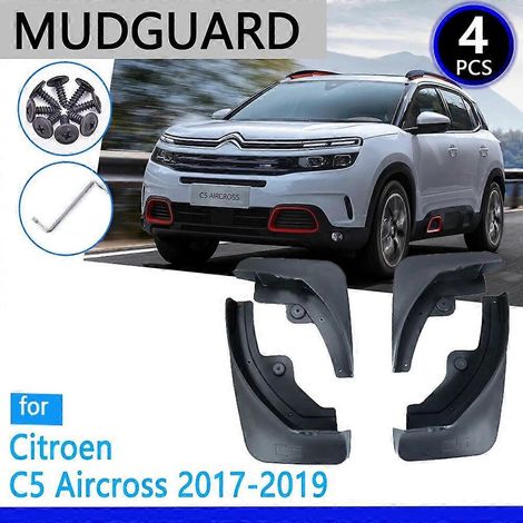 Garde-boue compatibles avec Citroën C5 Aircross 2017 2018 2019 - Accessoires auto - Bavettes - Pièces de rechange auto (1/5)