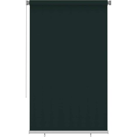 vidaXL Store roulant d'extérieur 145 (l) x 230 (H) cm vert foncé HDPE (1/5)